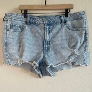 Old Navy High Rise OG Straight Cut Off Shorts - Size 22